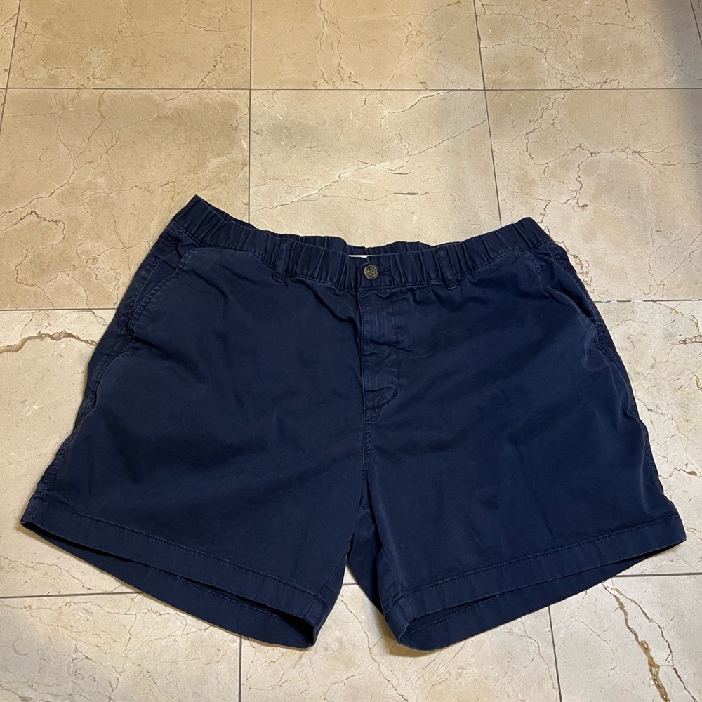 Bearbottom Navy 5.5” inseam stretch short